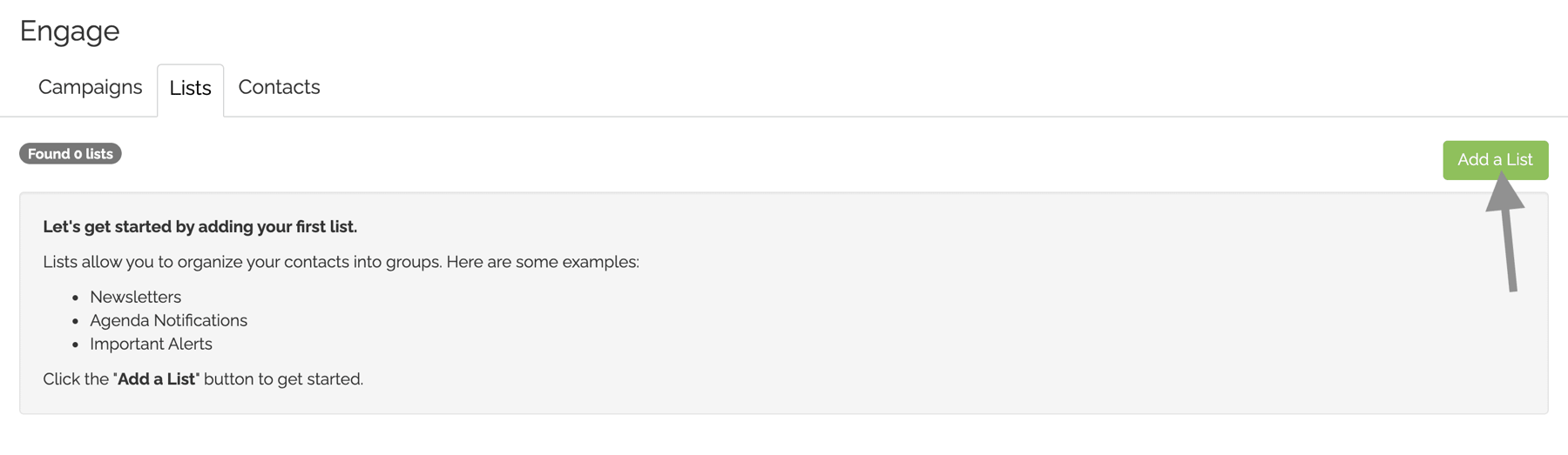 Getting Started with Engage
