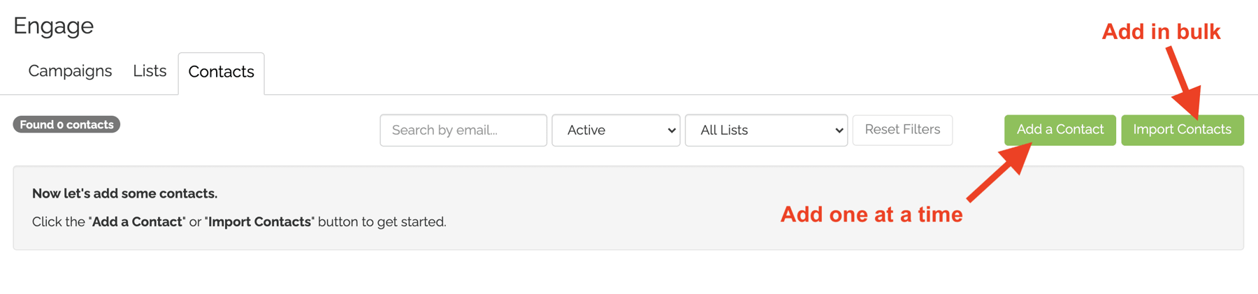 Getting Started with Engage